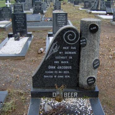 BEER Dirk Jacobus, de 1933-1974