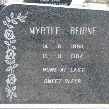 BEIRNE Myrtle 1890-1984