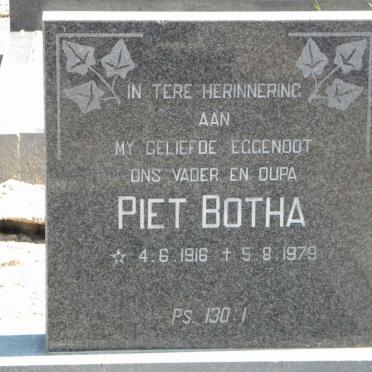 BOTHA Piet 1916-1979