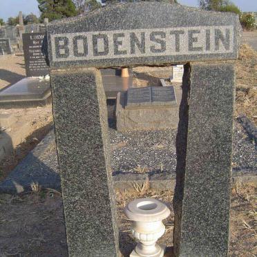 BODENSTEIN Cornelius Johannes 1859-1935 &amp; Elizabeth Margaritha GROBBELAAR 1863-1934