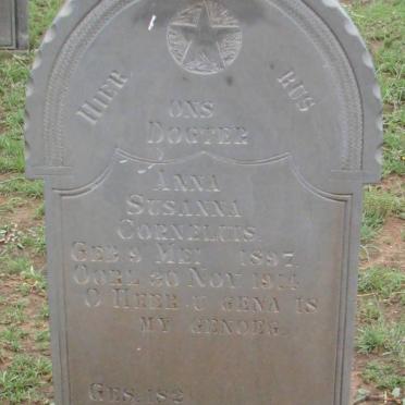 CORNELUIS Anna Suanna 1897-1914