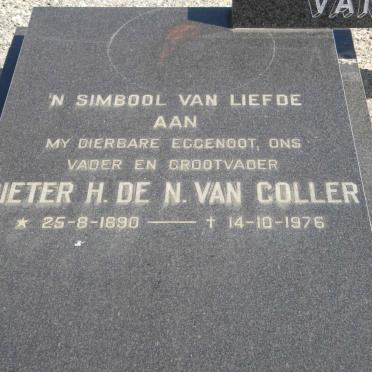 COLLER Pieter H. de N., van 1890-1976 &amp; Maria Elizabeth 1907-1990