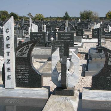 COETZEE Freddie 1916-1990 &amp; Nettie 1925-2008