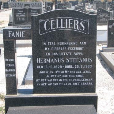 CELLIERS Hermanus Stefanus 1929-1983