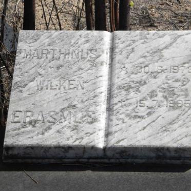 ERASMUS Marthinus Wilken 1976-1995