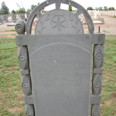 ERASMUS Leonora D.C. nee de WET 1851-1932