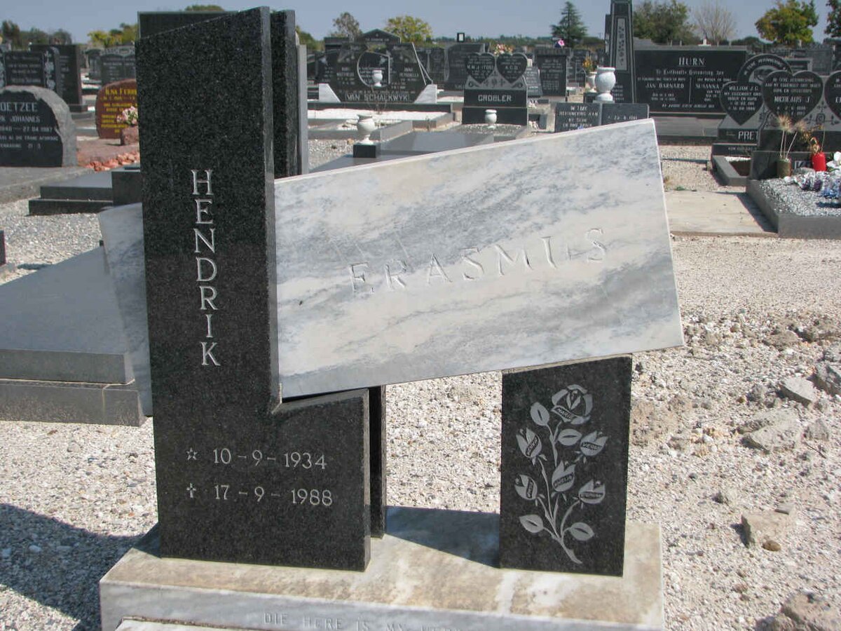 ERASMUS Hendrik 1934-1988