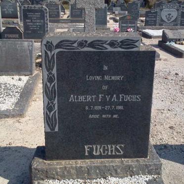 FUCHS Albert F. v A. 1891-1961