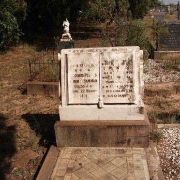 HAMMAN Jacobus Petrus -1938 &amp; Johanna S.W. BADENHORST -1952