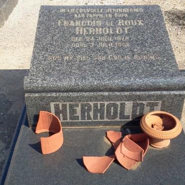 HERHOLDT Francois le Roux 1878-1958