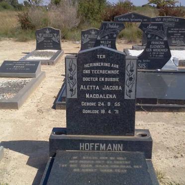 HOFFMANN Aletta Jacoba Magdalena 1955-1971