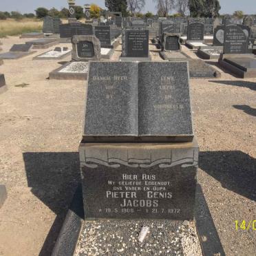 JACOBS Pieter Genis 1908-1972