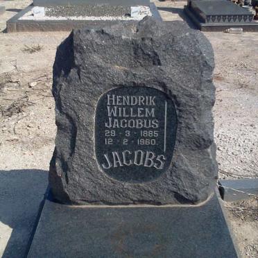 JACOBS Hendrik Willem Jacobus 1885-1960