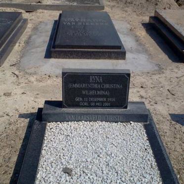 JAARSVELD Emmarenthia Christina Wilhelmina, van nee CHRISTIE 1916-2001