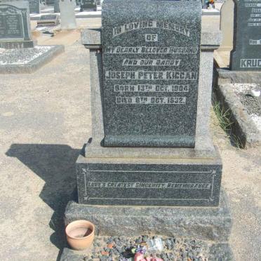 KIGGAN Joseph Peter 1904-1932