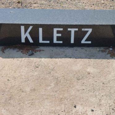 KLETZ Jack -2001