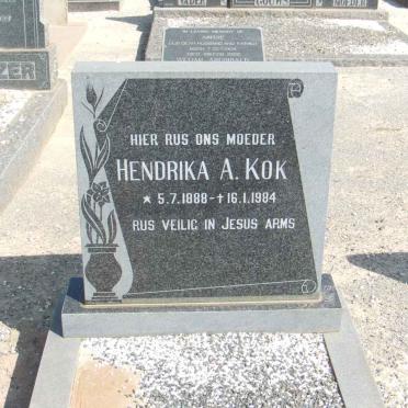 KOK Hendrika A. 1888-1984
