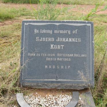 KORT Sjoerd Johannes 1924-1965