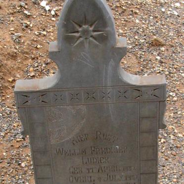 LUDICK Wellim Fredriek 1932-1932