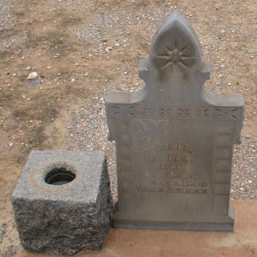 LUDICK Izak Daniel 1930-1930