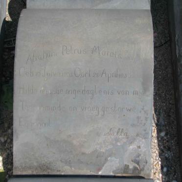 MARAIS Abraham Petrus 1903-1933