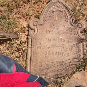 MANTHEY Julius Martin Christian Ludwig 1883-1917