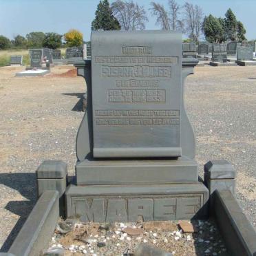 MAREE Susara J. nee ERASMUS 1893-1933