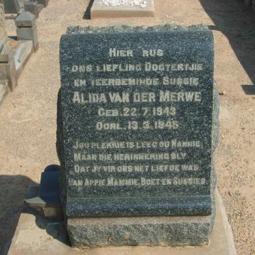 MERWE Alida, van der 1943-1945
