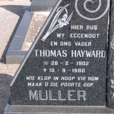 MULLER Thomas Hayward 1902-1980