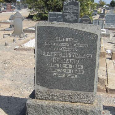 NIEMANN Francois Viviers 1914-1943