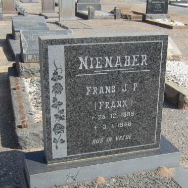 NIENABER Frans J.P. 1889-1946