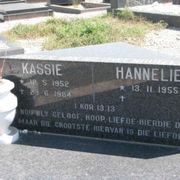 NIEUWENHUIZEN Kassie, Jansen van 1952-1984 &amp; Hannelie 1955- 