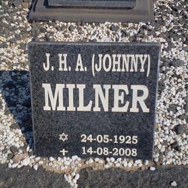 MILNER J.H.A. 1925-2008