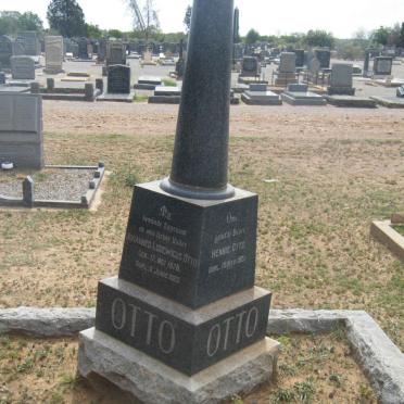 OTTO Johannes Lodewicus 1878-1920 :: OTTO Hennie -1920