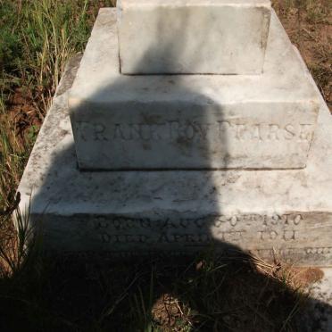 PEARSE Frank Roy 1910-1911