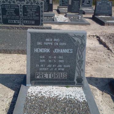 PRETORIUS Hendrik Johannes 1913-1989
