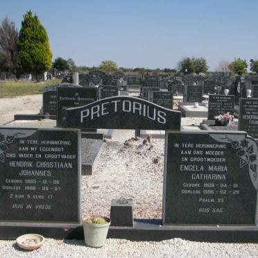 PRETORIUS Hendrik Christiaan Johannes 1905-1986 &amp; Engela Maria Catharina 1909-1996