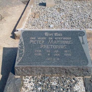 PRETORIUS Pieter Marthinus 1871-1950