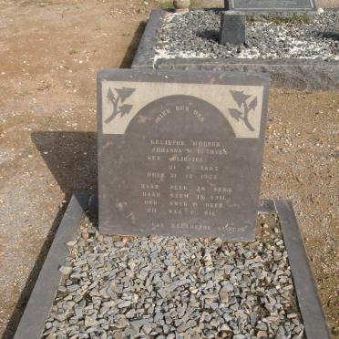 RUTHVEN Johanna M. nee OLIEVIER 1867-1935