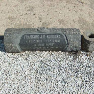 ROUSSEAU Francois J.D. 1893-1969