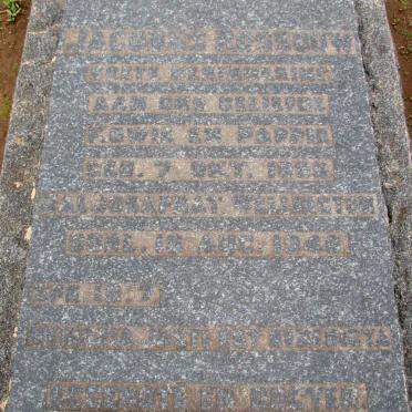 ROSSOUW Jacobus 18??-1946 &amp; Martha Sophia 18??-1954