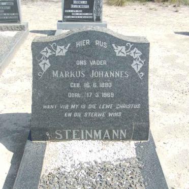 STEINMANN Markus Johannes 1880-1969
