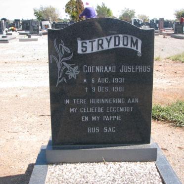 STRYDOM Coenraad Josephus 1931-1981