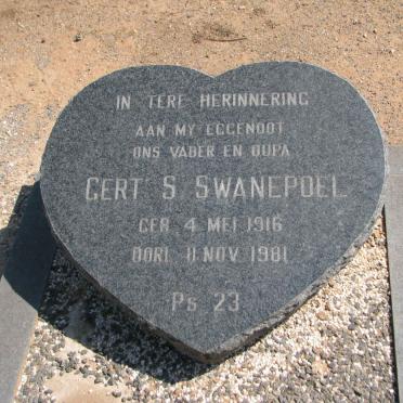 SWANEPOEL Gert S. 1916-1981