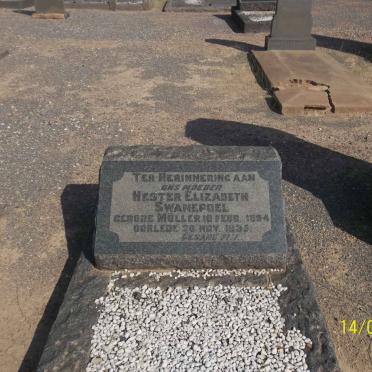 SWANEPOEL Hester Elizabeth nee MÜLLER 1894-1935