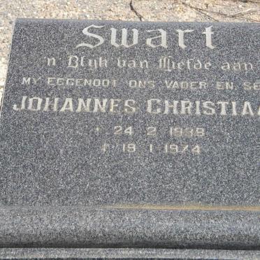 SWART Johannes Christiaan 1938-1974