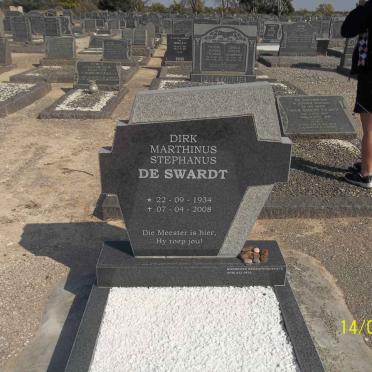 SWARDT Dirk Marthinus Stephanus, de 1934-2008