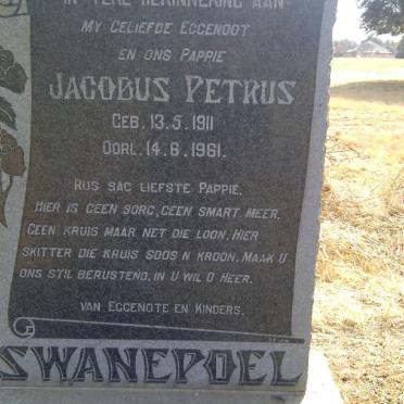 SWANEPOEL Jacobus Petrus 1911-1961