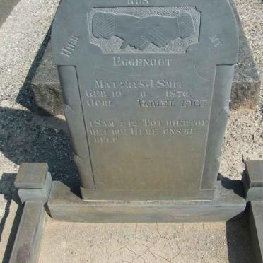 SMIT Matthys J. 1876-1967