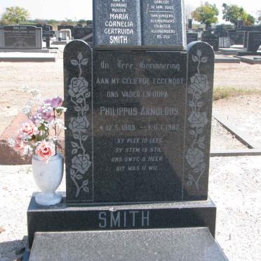 SMITH Philippus Arnoldus 1909-1982